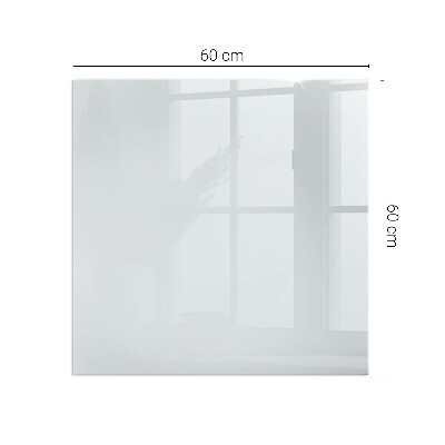 Plaque verre pour poêle rectangulaire Couleur Gris clair