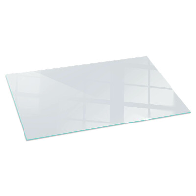 Plaque verre pour poêle rectangulaire Couleur Gris clair