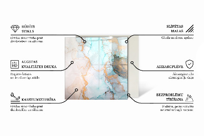 Verre sous poêle à bois hexagonale Géométrie en trois dimensions