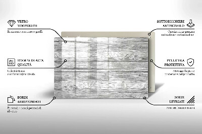 Dessous de bougie Vieille planche de bois