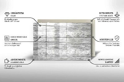 Dessous de bougie Vieille planche de bois