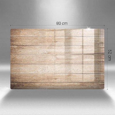 Dessous bougie Planches de bois