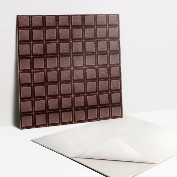 Carreaux de vinyle Barre chocolatée