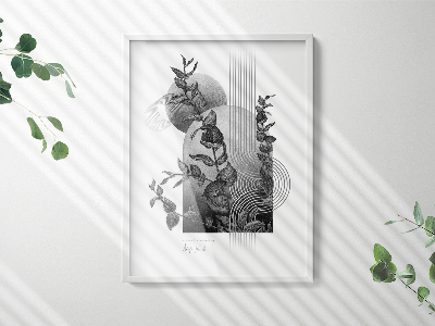 Cadre poster blanc 60x80 cm