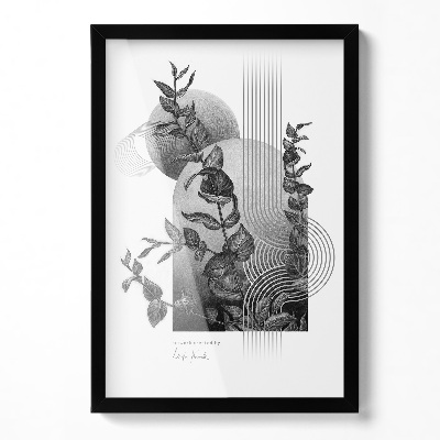 Photo cadre noir 40x60 cm