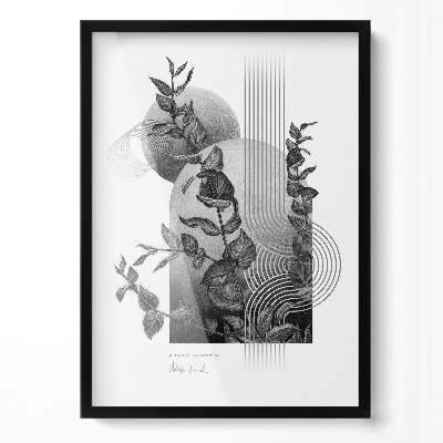 Cadre photo noir 50x70 cm