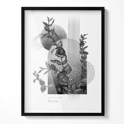 Cadre poster noir 60x80 cm