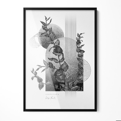 Photo cadre noir 70x100 cm