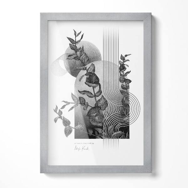 Cadre photo argenté 20x30 cm