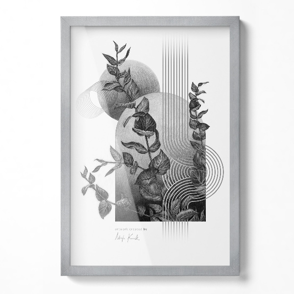 Photo cadre argenté 40x60 cm