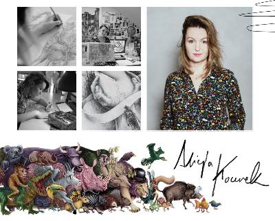 Cadre poster argenté 50x50 cm