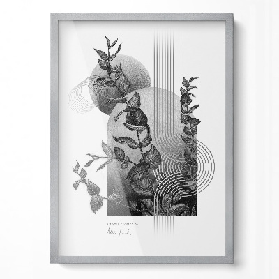 Cadre photo argenté 50x70 cm