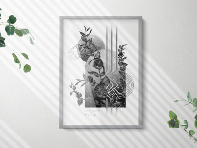 Cadre photo argenté 50x70 cm