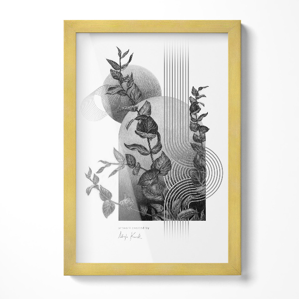 Cadre photo doré 20x30 cm