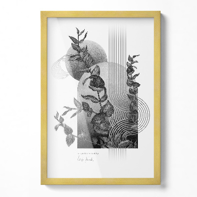 Photo cadre doré 40x60 cm