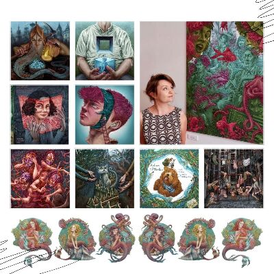 Cadre photo doré 50x70 cm