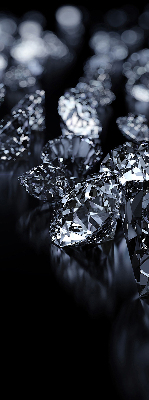 Store enrouleur à diamants et paillettes