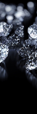Store enrouleur à diamants et paillettes