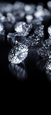 Store enrouleur à diamants et paillettes