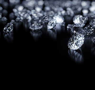 Store enrouleur à diamants et paillettes