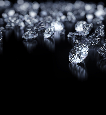Store enrouleur à diamants et paillettes