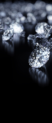 Store enrouleur à diamants et paillettes