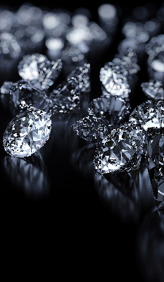 Store enrouleur à diamants et paillettes