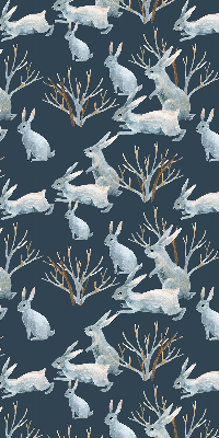 Store enrouleur pour lapins et bâtons