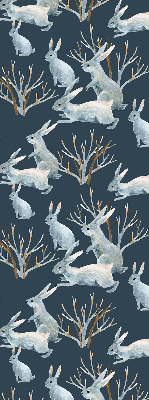 Store enrouleur pour lapins et bâtons