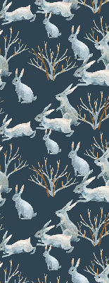 Store enrouleur pour lapins et bâtons