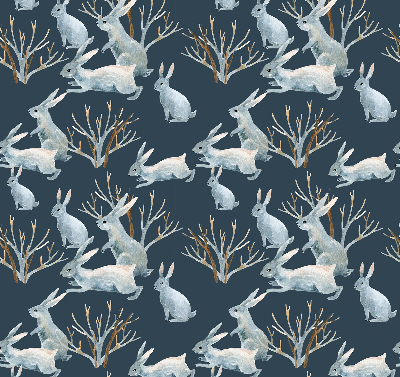 Store enrouleur pour lapins et bâtons