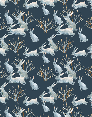 Store enrouleur pour lapins et bâtons