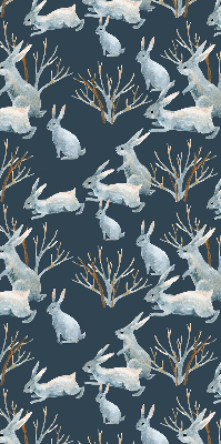 Store enrouleur pour lapins et bâtons