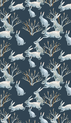 Store enrouleur pour lapins et bâtons