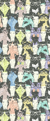 Chats de store intérieur pour fenêtre