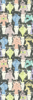 Chats de store intérieur pour fenêtre