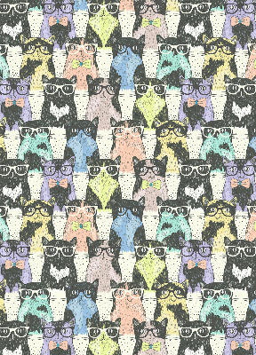 Chats de store intérieur pour fenêtre