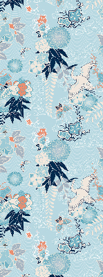 Store enrouleur de couleur bleue nature