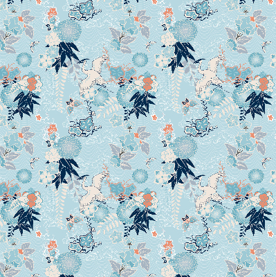 Store enrouleur de couleur bleue nature