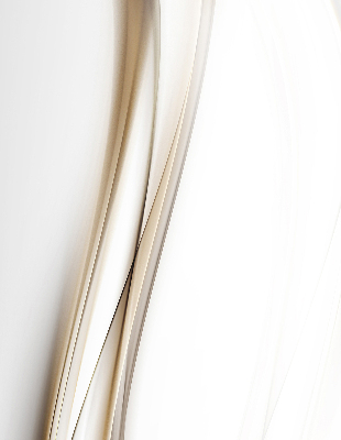 Store intérieur fenêtre avec motif de vague sur fond blanc