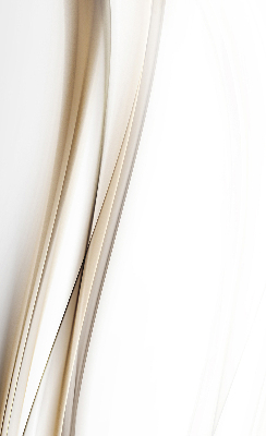 Store intérieur fenêtre avec motif de vague sur fond blanc