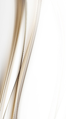 Store intérieur fenêtre avec motif de vague sur fond blanc