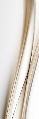 Store intérieur fenêtre avec motif de vague sur fond blanc