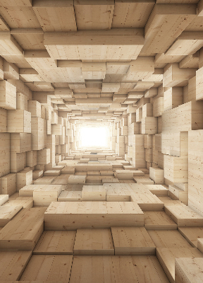 Trou en bois 3D