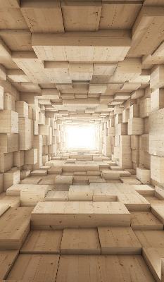 Trou en bois 3D