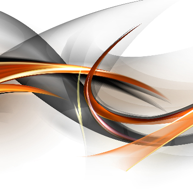 Store intérieur fenêtre à motif de lignes orange