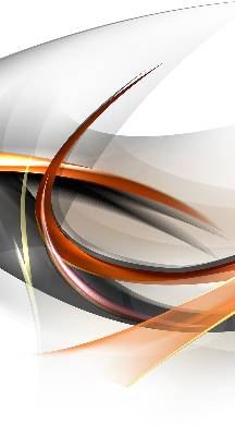 Store intérieur fenêtre à motif de lignes orange