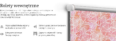 Store intérieur à motifs de triangles rayés