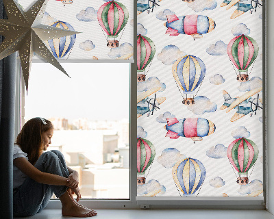 Store intérieur fenêtre pour dirigeables et ballons