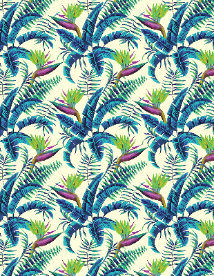Store enrouleur plantes tropicales